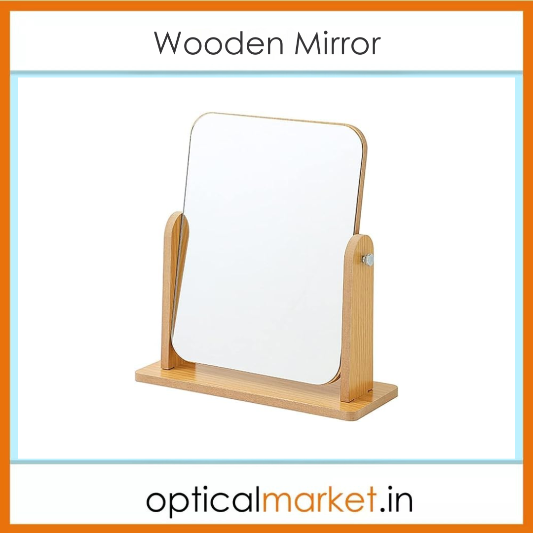 Wood Finish Mirror