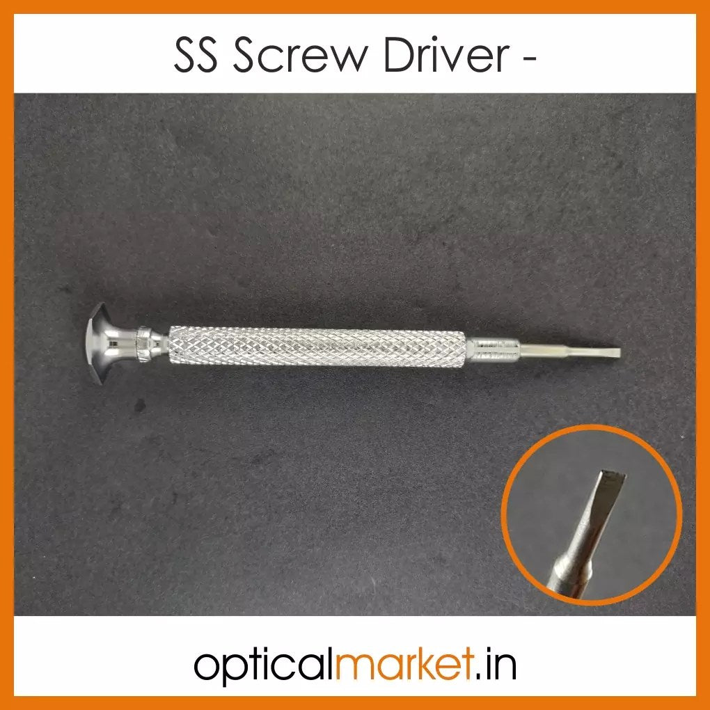 SS Screw Driver  (-)